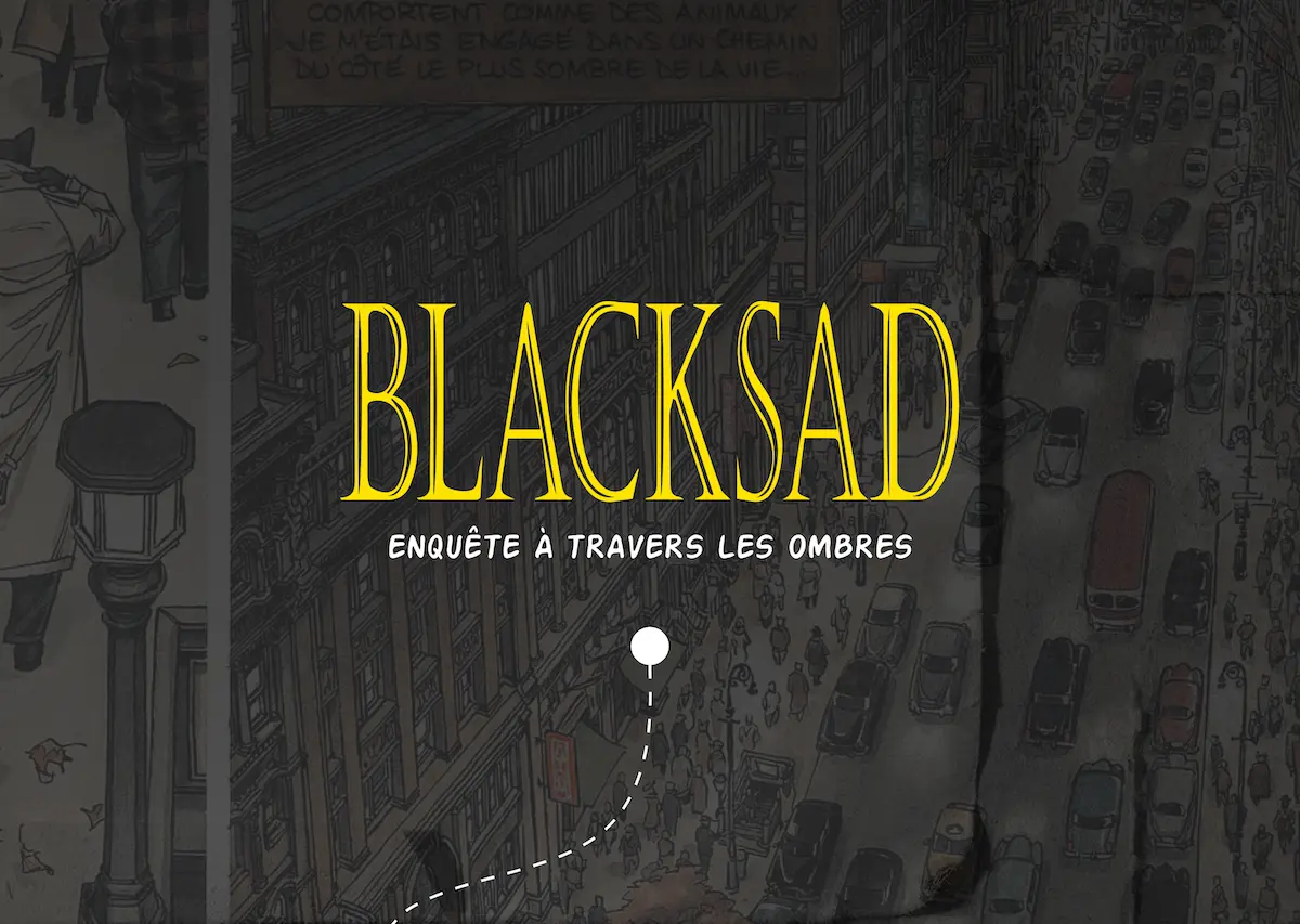 Project Blacksad made by Guillaume Sauteur.
